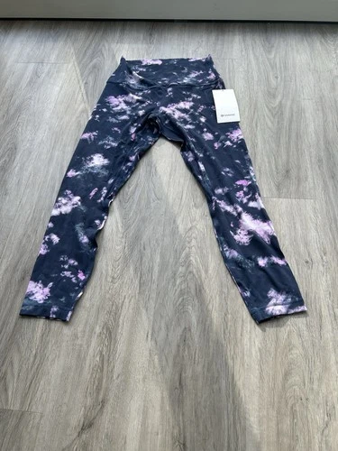 NWT Lululemon Align High-Rise Pant 25" Aurora Haze Purple Size 8