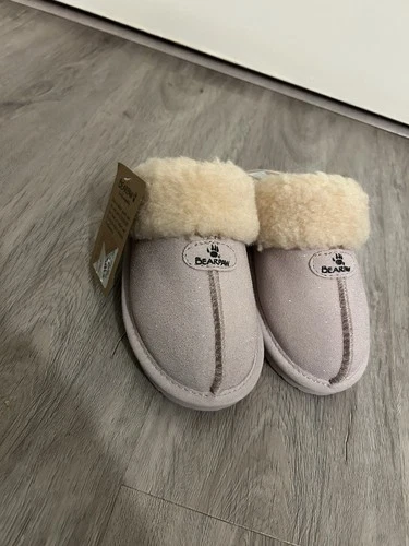 BEARPAW Loki Exotic Pink Glitter Suede Slippers youth [3] - photo 2