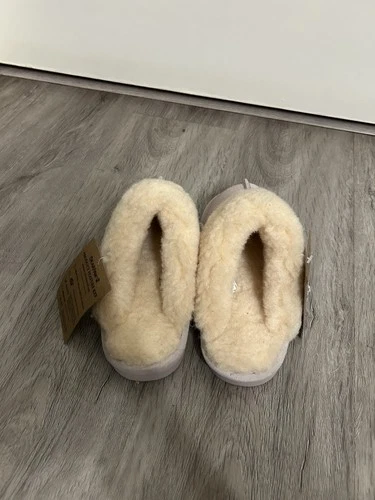BEARPAW Loki Exotic Pink Glitter Suede Slippers youth [3] - photo 4
