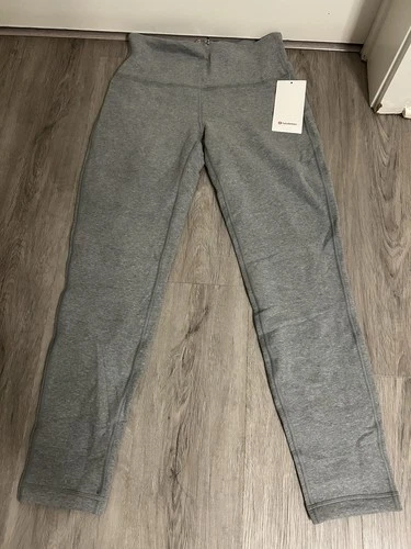 Lululemon Grey High-Skinny Leggings Size 8