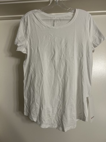 Lululemon White Short Sleeve T-Shirt Women's Size 6