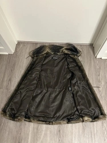 Ellen Tracy Faux Rabbit Fur Zip Anorak Vest - Size M (NWOT) - photo 2