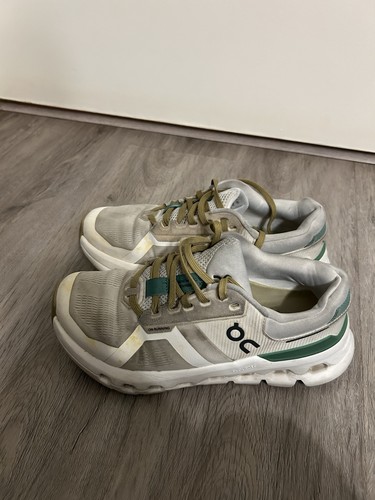On Cloudrunner 2 Women's Running Shoes W7 White Green Mesh - photo 2