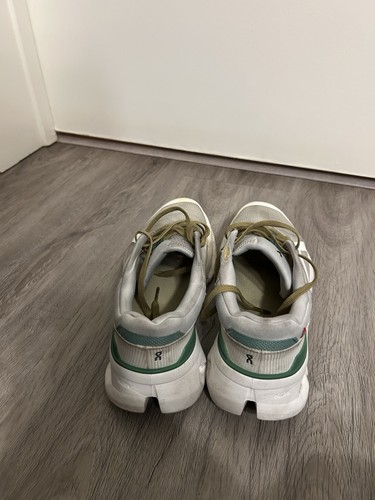 On Cloudrunner 2 Women's Running Shoes W7 White Green Mesh - photo 4