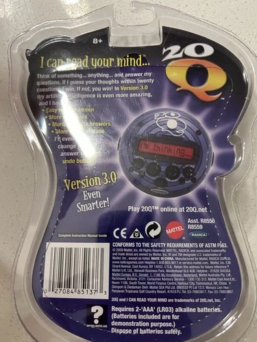 Radica 20Q Version 3.0 Purple - Tested & Working - photo 2