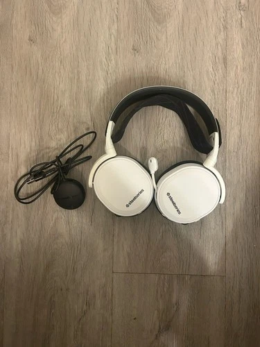 SteelSeries Arctis Wireless Gaming Headset White + USB Dongle PC - photo 4