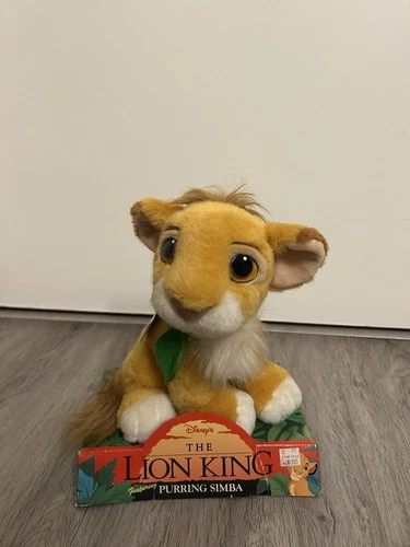 Disney The Lion King Simba Lion Cub Purring Plush 10.5" - photo 4
