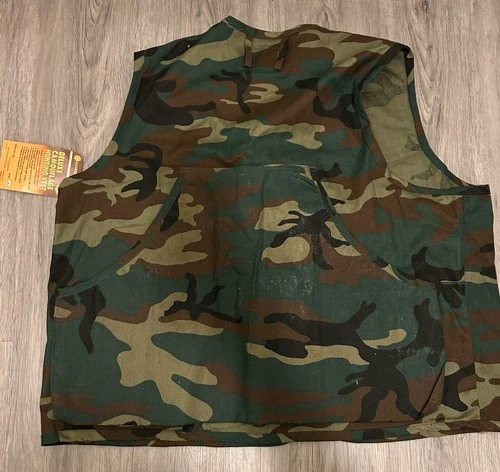 Caliber Sportsman’s Apparel Camo Hunting Vest Cotton Utility XL - photo 2
