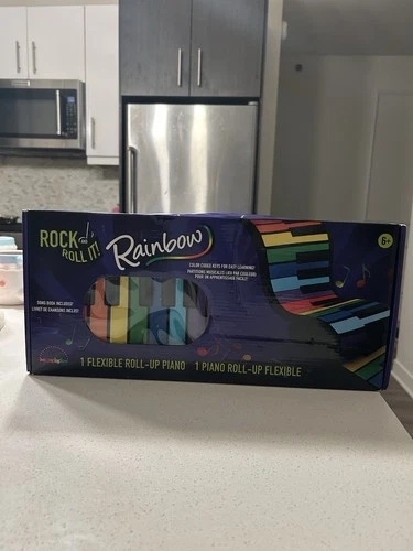 Rock and Roll It! Rainbow Piano 37-key (MUK-PN37CLR)