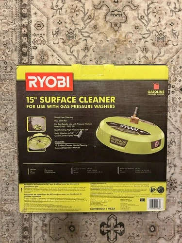 Ryobi 15 in. 3400 PSI Gas Pressure Washer Surface Cleaner - photo 3