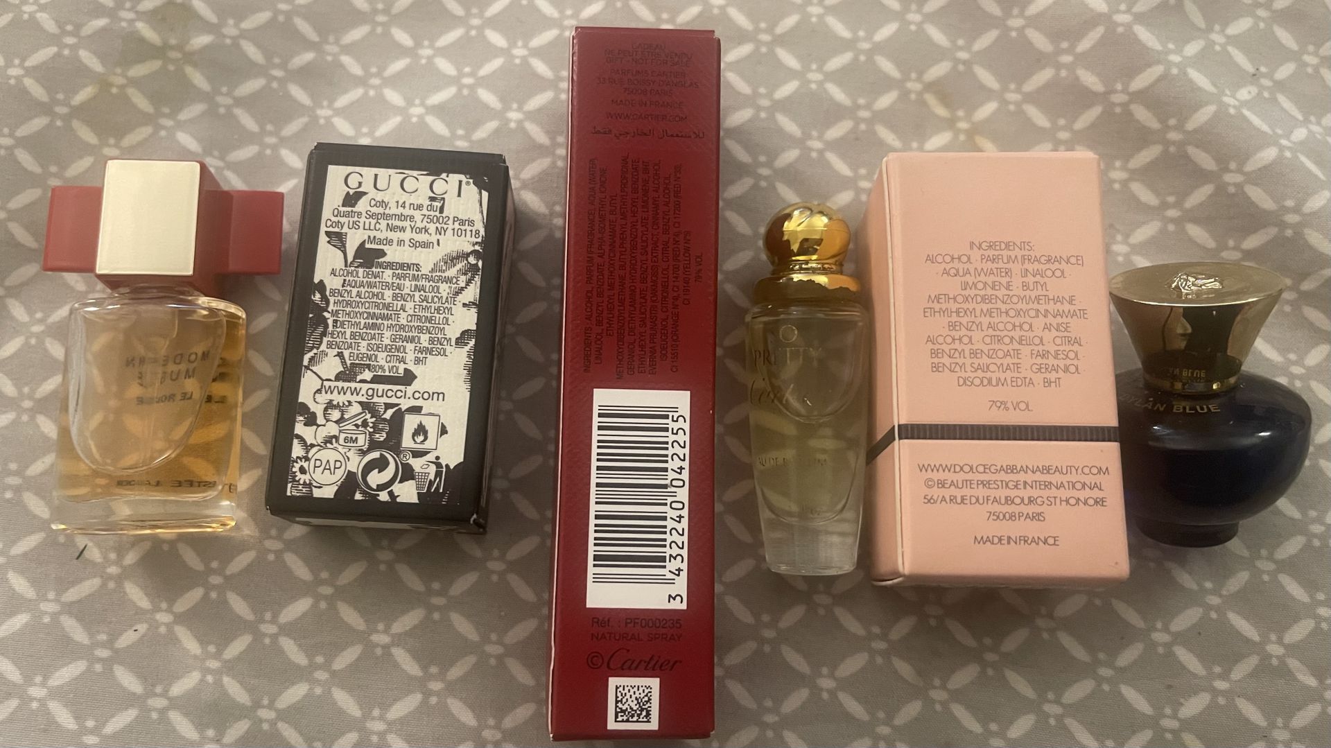 Mini Vintage Parfums for Sale - Gucci, D&G, Versace - photo 4