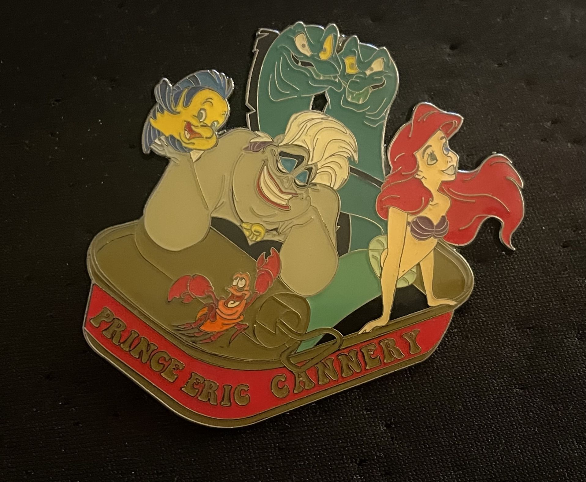Disney Little Mermaid Ariel Ursula Jumbo Fantasy Pin LE 100 *RAR - photo 4