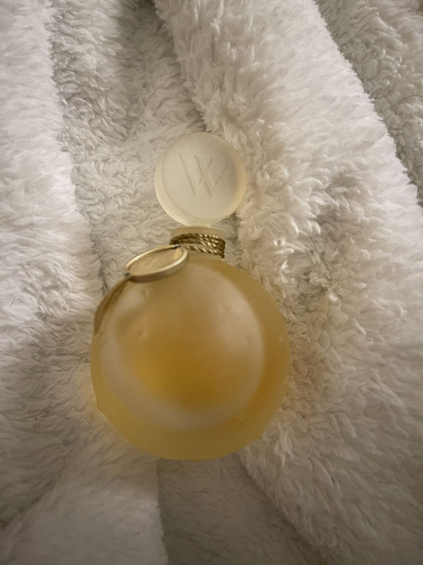 Vtg Worth Rene Lalique Round Star Perfume Bottle Sealed - photo 2