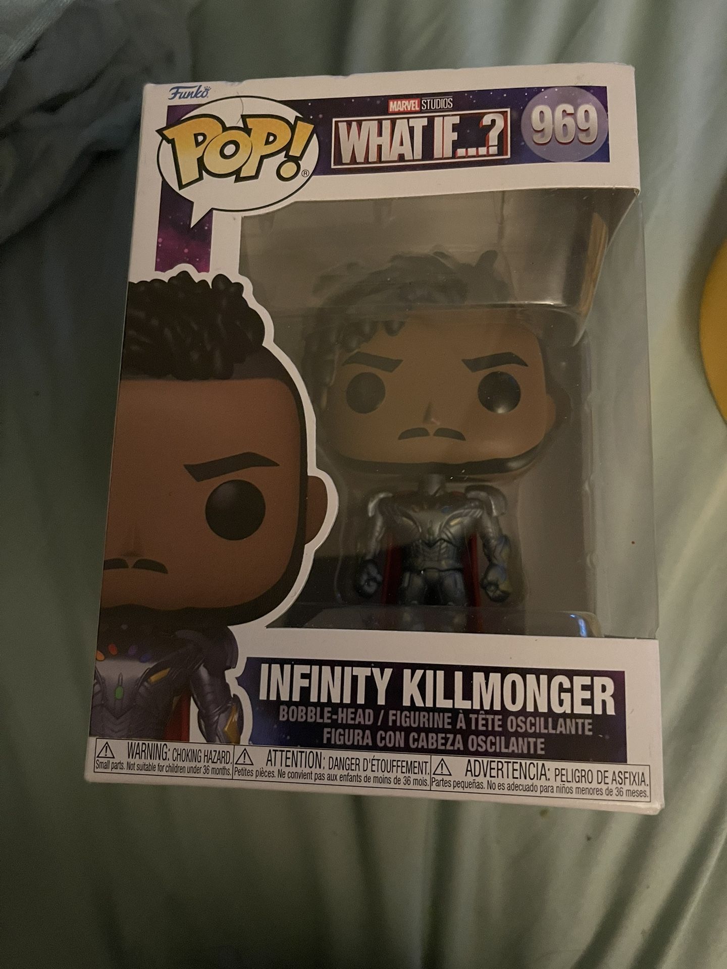 Funko POP! Infinity Killmonger #969 What If...? Marvel Black Pan