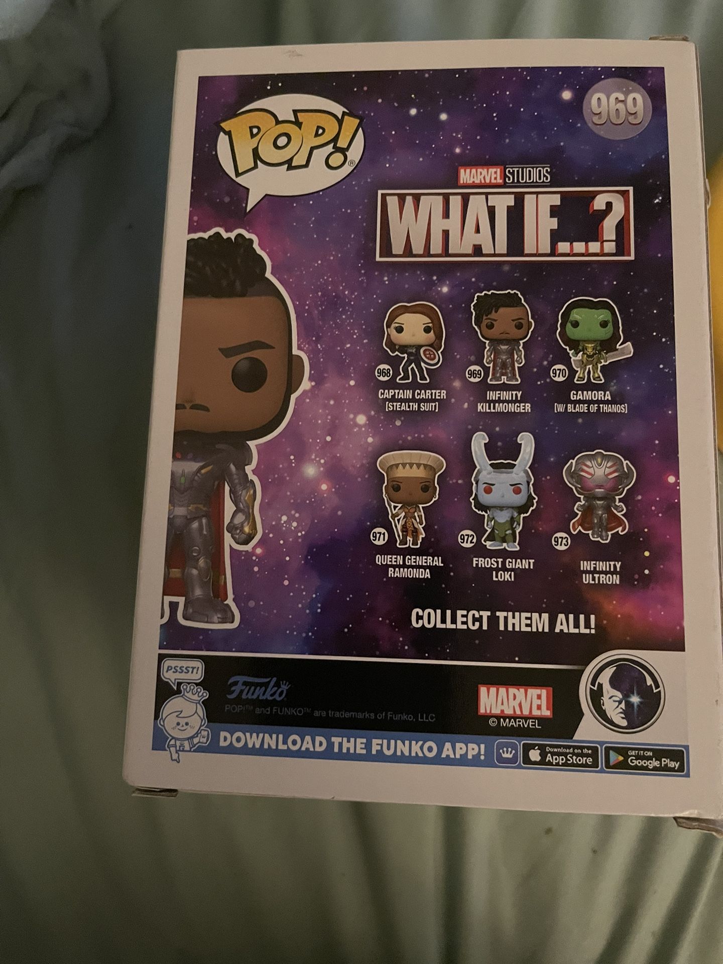 Funko POP! Infinity Killmonger #969 What If...? Marvel Black Pan - photo 2