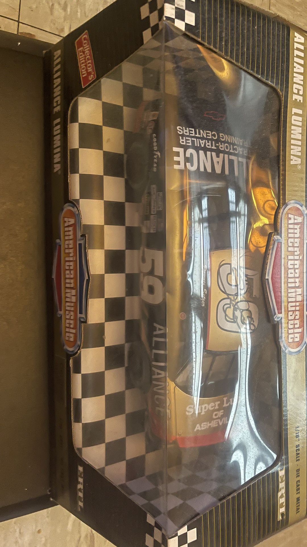 Signed Ertl American Muscle Dennis Setzer #59 Thunderbird 1/18 - photo 2