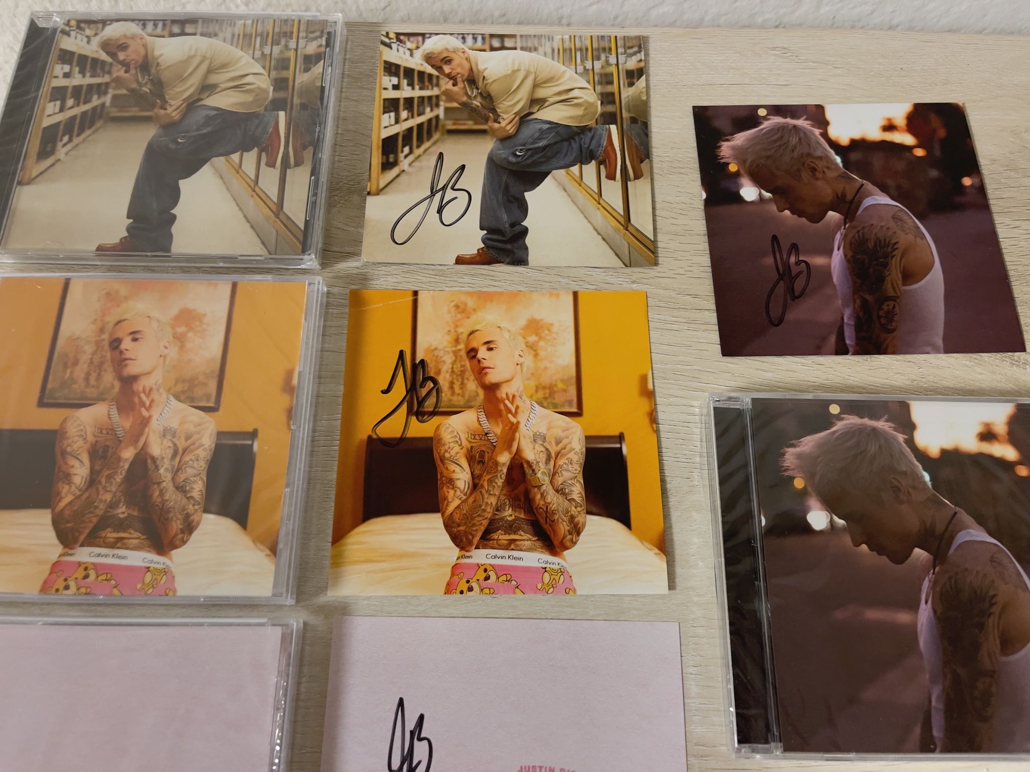 Limited Edition Justin Bieber Signed Yummy Album Cover New Seale - photo 2