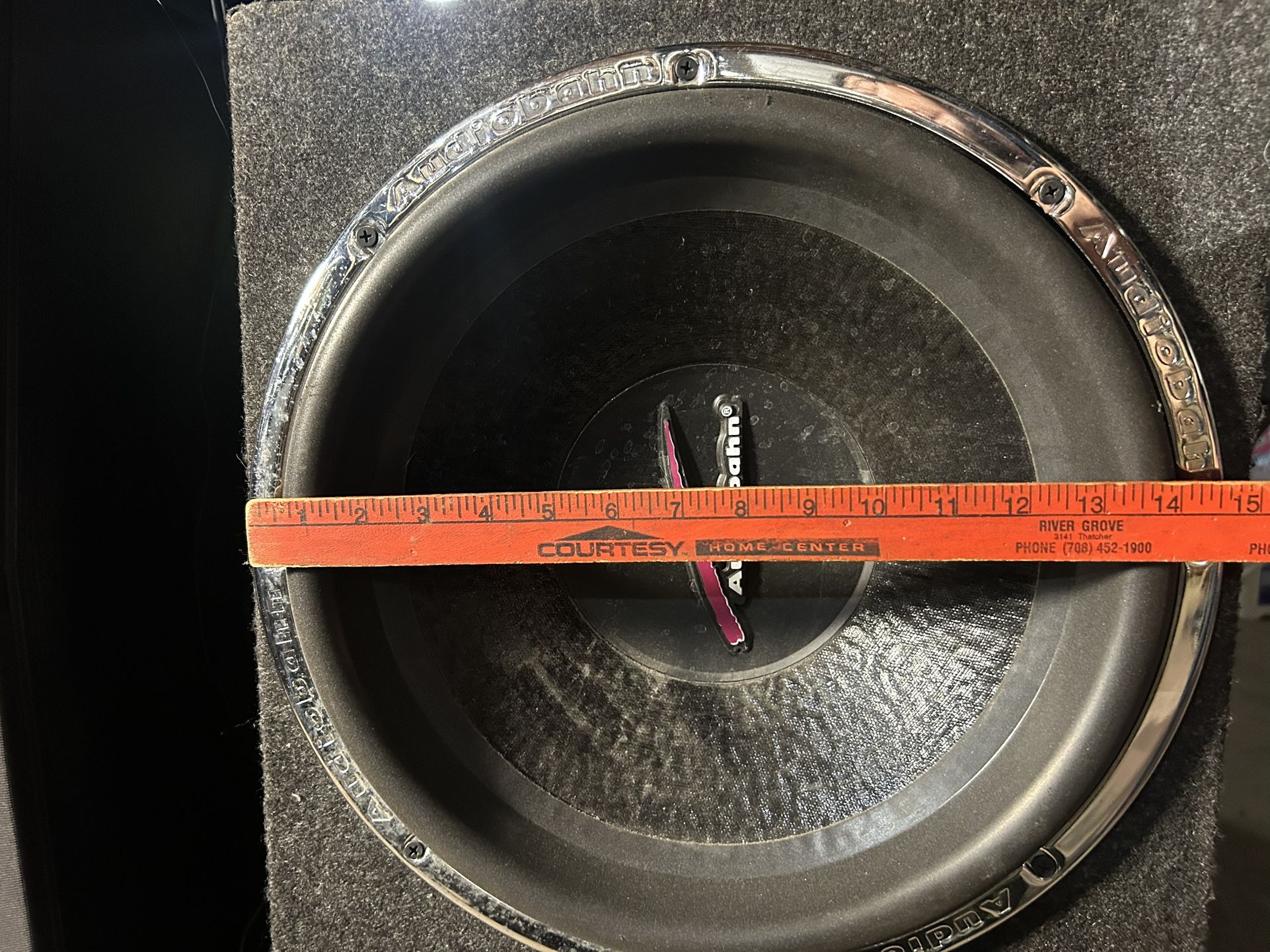 Audiobahn Flame Edition 15” Dual Voice Coil Subwoofer - photo 4