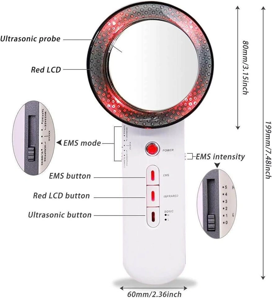 BNIB 3-in-1 Ultrasonic EMS Infrared Slimming Machine - photo 2