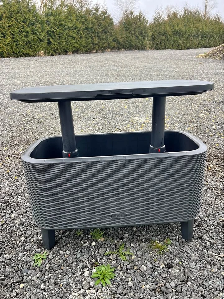 Patio Bar Cooler Table (Bevy Bar)