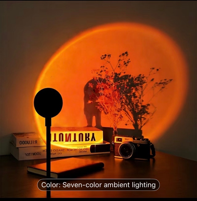 Colorful Led Sunset Lamp - photo 4