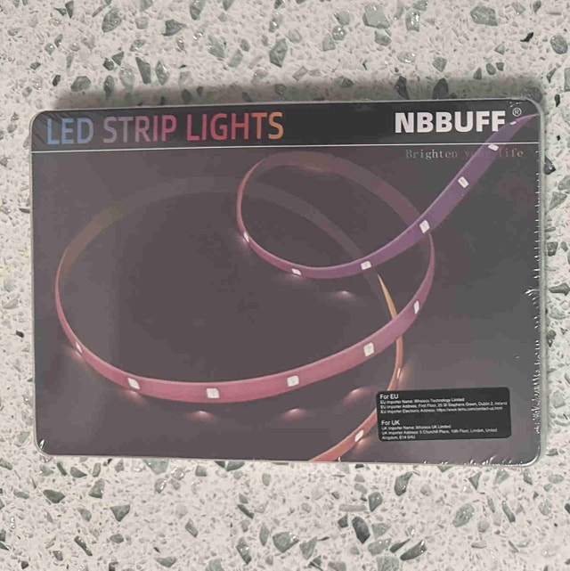 NBBUFF LED Strip Lights | Color Changing with Remote