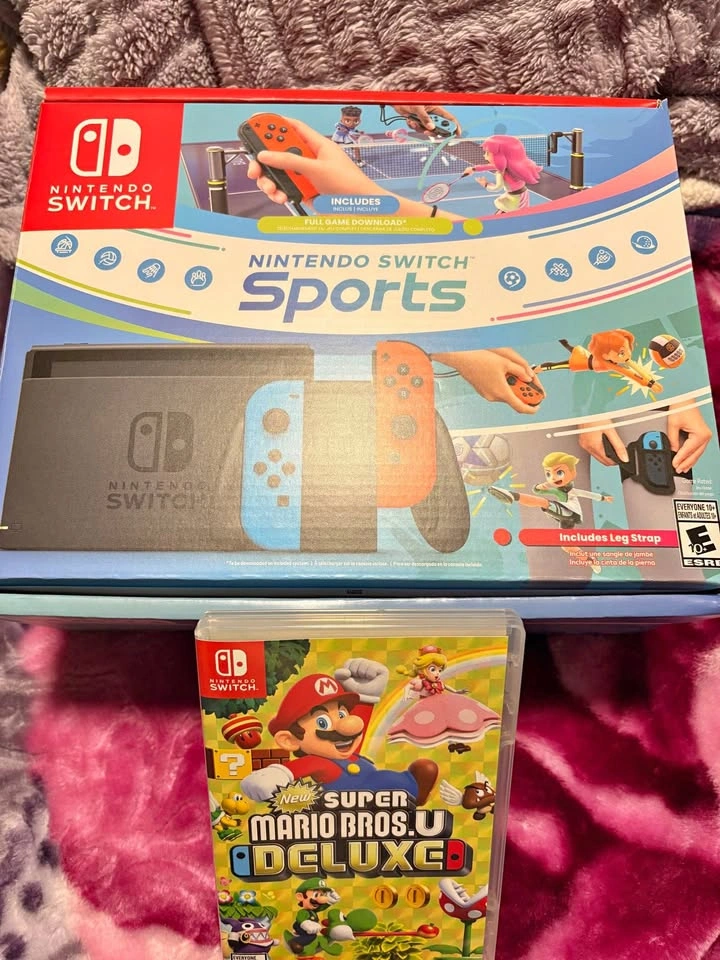 BRAND NEW NINTENDO SWITCH WITH SWITCH SPORTS