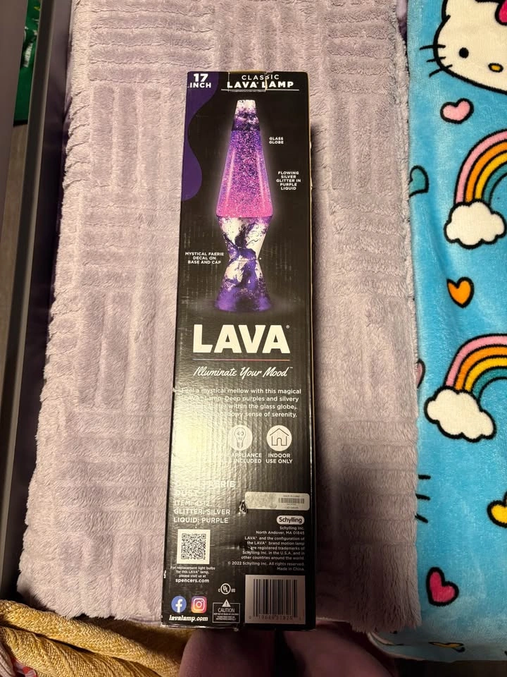 SPENCERS glitter fairy lava lamp - photo 3