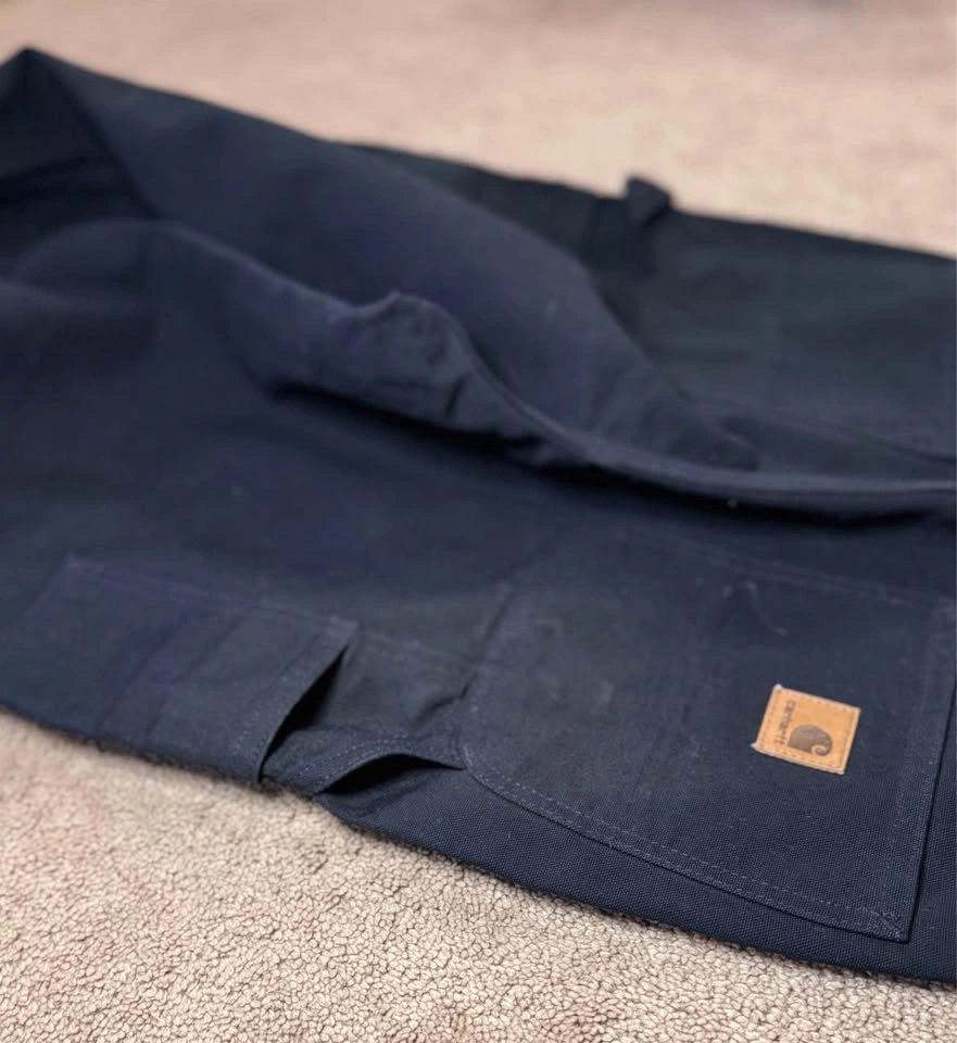 New Carhartt Men’s Washed Duck Dungaree Fit Pants Black - photo 5