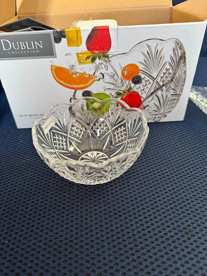 Brand New Dublin Glass Bowl