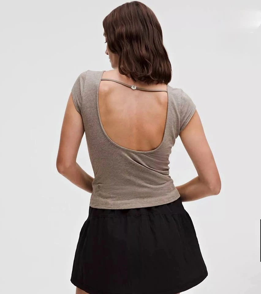 Lululemon Backless Tshirt