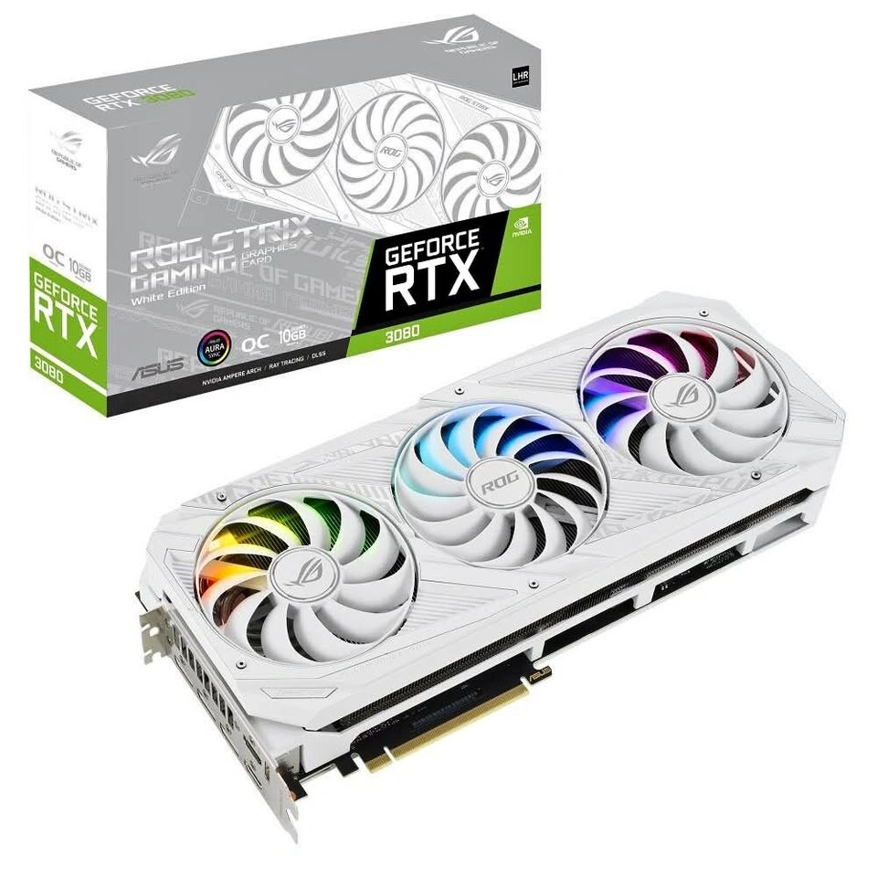 ASUS ROG Strix RTX 3080 10GB White V2