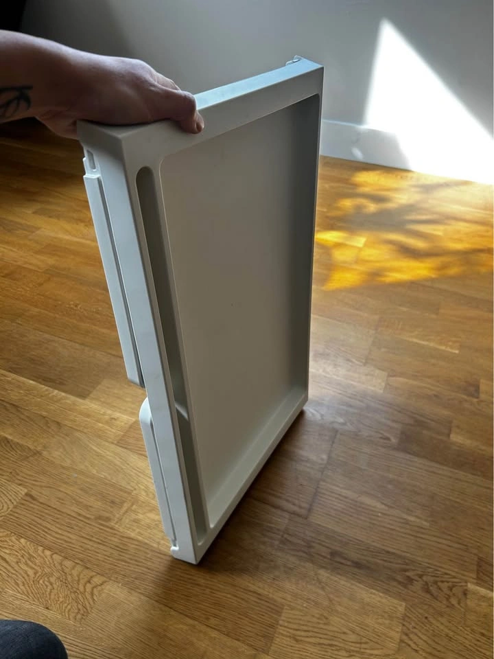 White Foldable Bed Tray - Ideal for Work or Breakfast On Bed - photo 3