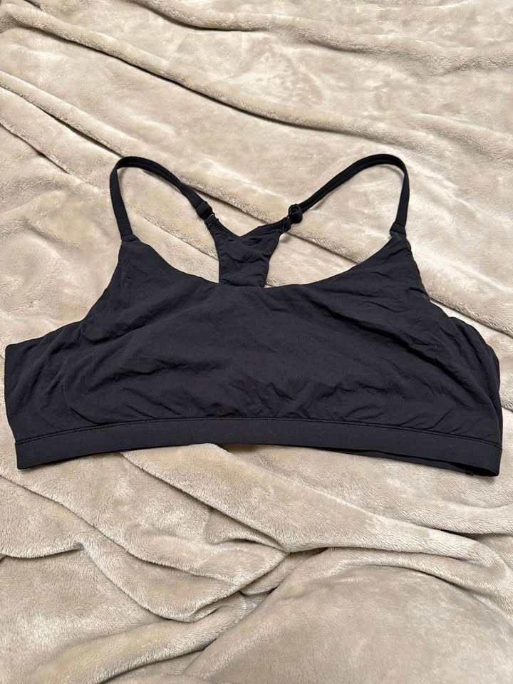 Skims Black Bralette - XL