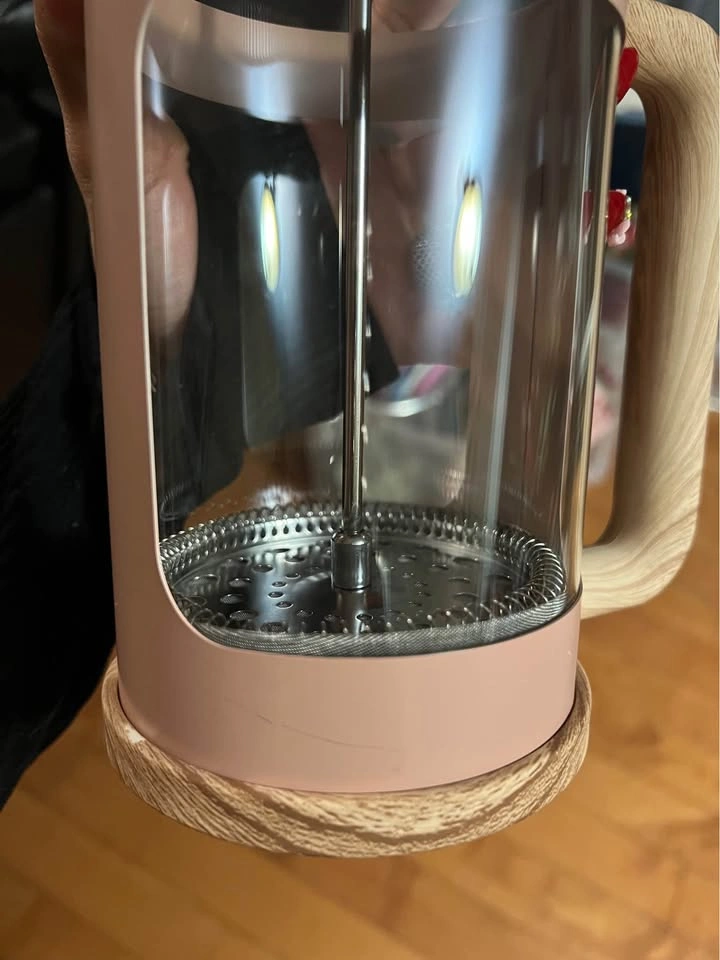 Pink French Press – NEW – Stylish Coffee Maker ☕💗 - photo 2