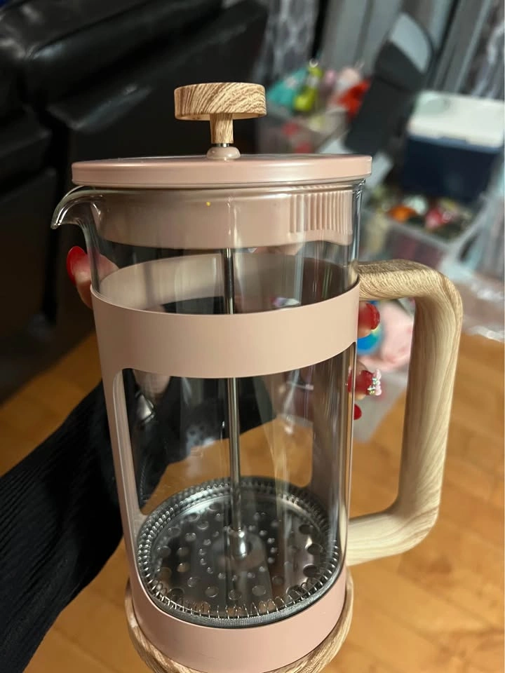 Pink French Press – NEW – Stylish Coffee Maker ☕💗 - photo 3