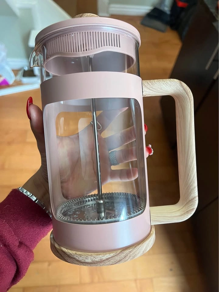 Pink French Press – NEW – Stylish Coffee Maker ☕💗 - photo 4