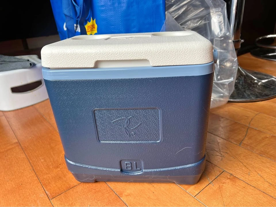 8L Portable Cooler – Blue – NEW – Compact & Convenient ❄️💙