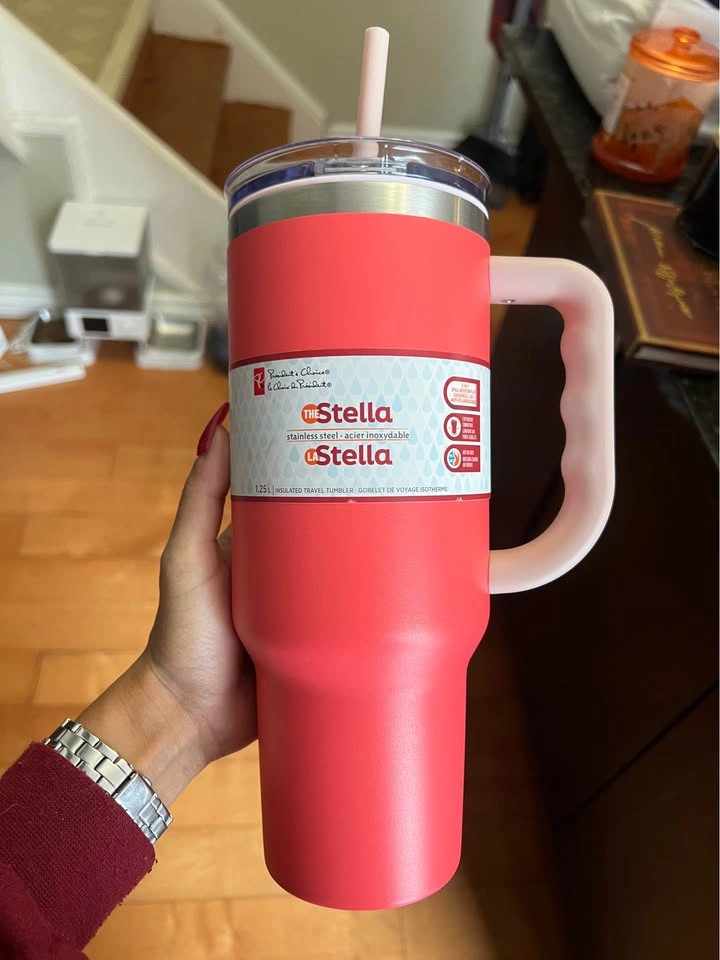 Large Stainless Steel Tumbler – NEW – Keeps Drinks Hot & Cold - photo 2