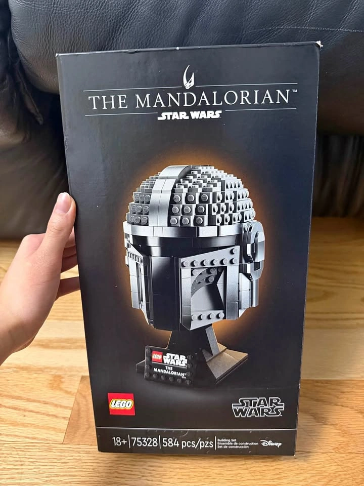 Brand New Mandalorian Lego Helmet