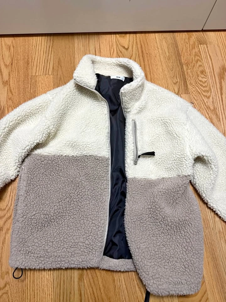 WEGO Two-Tone Sherpa Jacket - Japanese Brand