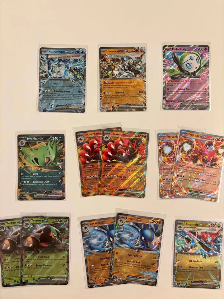 Pokemon EX Double Rare lot