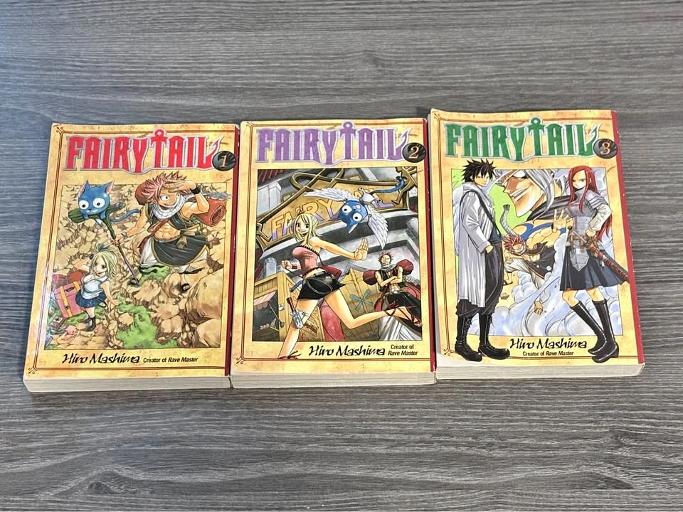 Fairytale Manga Vol. 1, 2, 3
