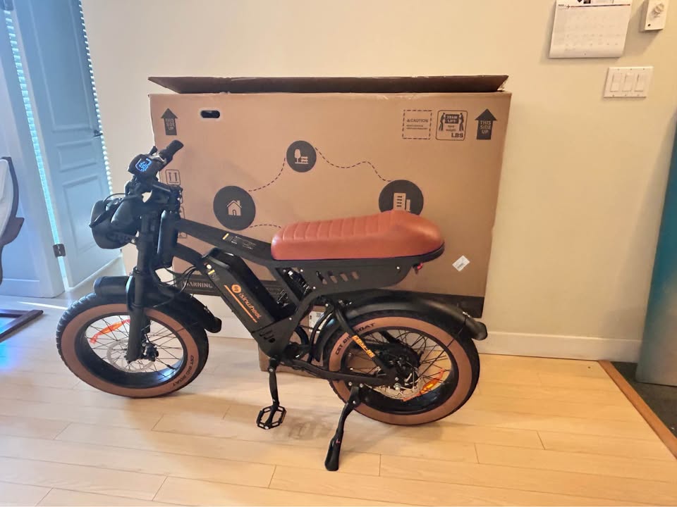 Isinwheel R6 Retro 1500W E-Bike – Brand New, 1 year-Warranty! - photo 2