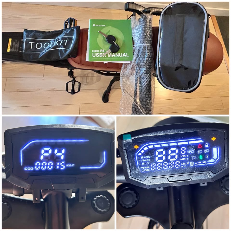 Isinwheel R6 Retro 1500W E-Bike – Brand New, 1 year-Warranty! - photo 3