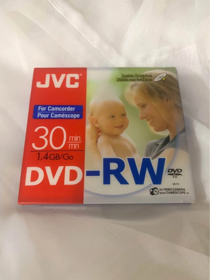 JVC 30 min DVD-RW Disc for Camcorder