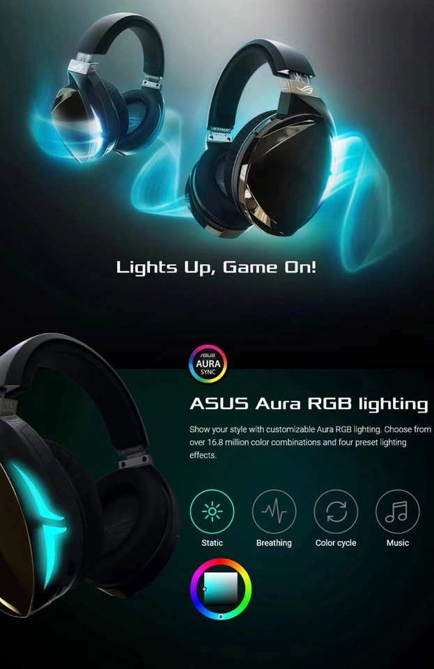 ASUS ROG Strix Fusion 500 Gaming Headset - photo 5