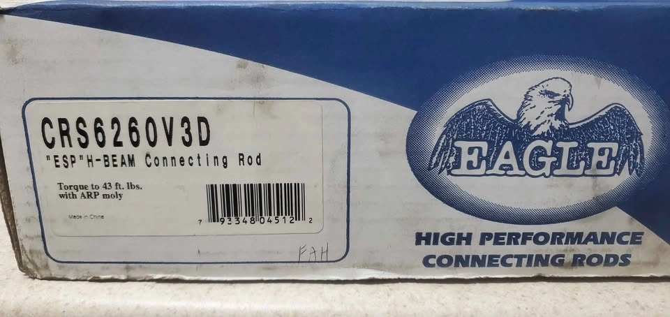 Brand new Eagle rods & Mahle pistons for Audi/VW 2.0L TFSI - photo 4