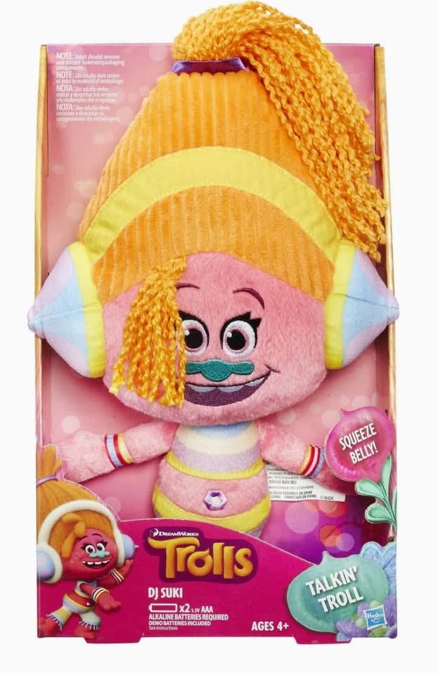 DJ Suki Trolls Plush – Rare Talking Troll - photo 4