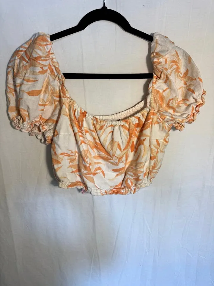 Abercrombie Linen Top - Size S thumbnail